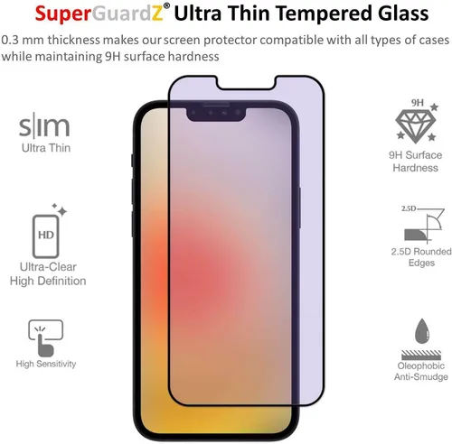 Miniatura 3 de Protector de pantalla para iPhone SE (3ª / 2ª generación, 2022/2020) / iPhone 8 / iPhone 7 protector de pantalla de vidrio templado antiluz azul