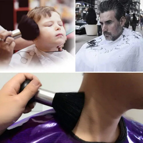Miniatura 7 de Kit de corte de pelo con cepillo de plumero, color negro