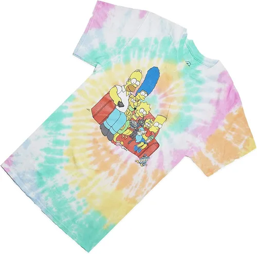 Miniatura 5 de The Simpsons Camiseta clásica Bart Simpson Homer Bart Lisa Tee Tie Dye