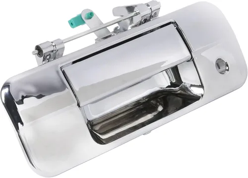 Miniatura 8 de Gledewen Manija de pestillo de portón trasero con llave para Toyota Tundra 2007-2013 Reemplaza # 69090-0C040, 690900C040, 81213