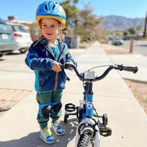 Miniatura 6 de JOYSTAR Whizz Kids Bike 12-20 Inch Kids' Bicycle for Toddler and Kids Ages 2-10 Years Old, BMX Style Boys Bike with Training Wheels, Multiple