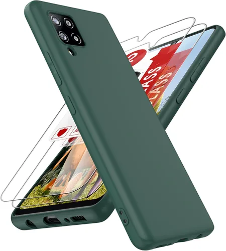 Miniatura 131 de LeYi Funda para Motorola Moto G Play 4G 2024: Funda para Moto G Play 4G 2024 con funda delgada y antiarañazos, silicona líquida a prueba de golpes