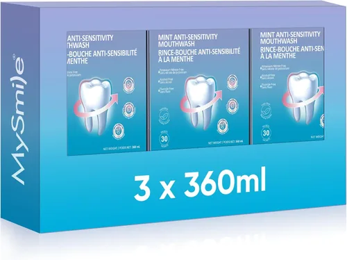 Miniatura 13 de MySmile - Enjuague bucal para dientes sensibles, lavado bucal nano hidroxiapatita, tamaño de viaje, sin flúor ni alcohol, remineralizante para mayor