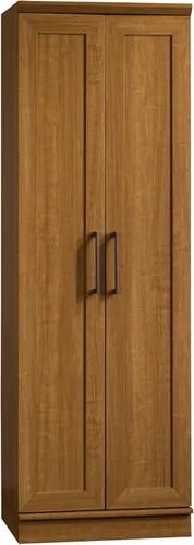Sauder HomePlus Armario de almacenamiento/despensa, acabado de roble Sienna Roble Siena