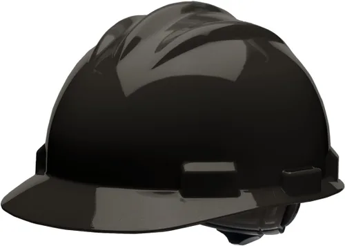 Bullard 3-Rib S61 - Casco de seguridad estilo gorra con suspensión de trinquete de 4 puntos y almohadilla de algodón para cejas