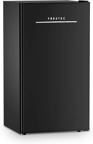 Mini refrigerador de 3.2 pies cúbicos de una sola puerta con congelador, termostato ajustable, refrigerador pequeño de bajo ruido de ahorro de