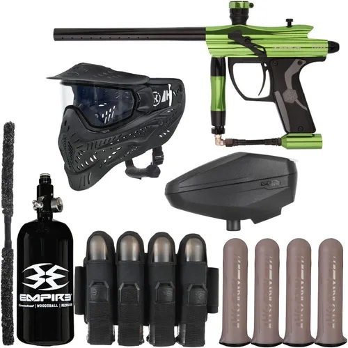 Miniatura 3 de Action Village Kingman Spyder Fenix Rivalry - Kit de pistola de paintball Brillo negro