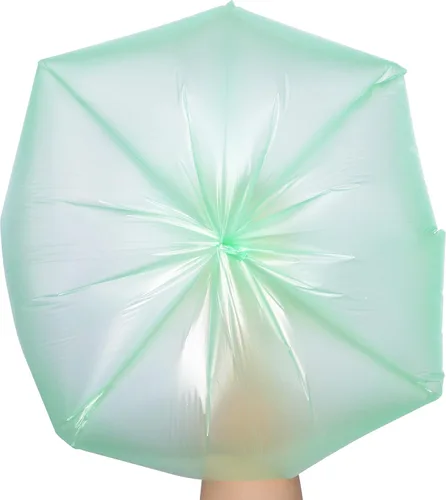 Miniatura 6 de Bolsa de basura de 2.6 galones, 150 unidades, bolsas de basura sin perfume con asa fuerte, se adaptan a cubos de basura de 10 litros, tres