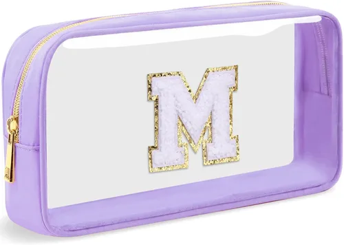 Miniatura 50 de Bolsa de Maquillaje Transparente Pequeña Bolsa de Cosméticos Bolsa de Viaje de Artículos de Aseo Bolsa Transparente con Cremallera Bolso Organizador