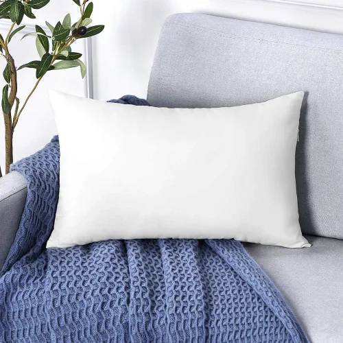 Miniatura 8 de Artscope Cojín rectangular de alta calidad para sofá, cama, cojín decorativo para interiores, 12 x 20 pulgadas