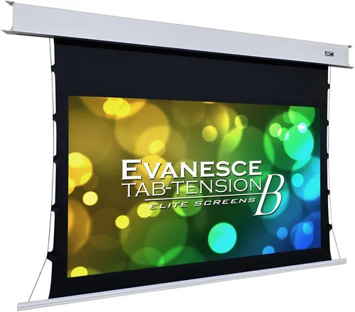 Miniatura 10 de Elite Screens Evanesce Tab-Tension B, pantalla de proyección de 110 pulgadas 16:9, 4K / 8K HD, pantalla de proyección eléctrica con tensión de Blanco