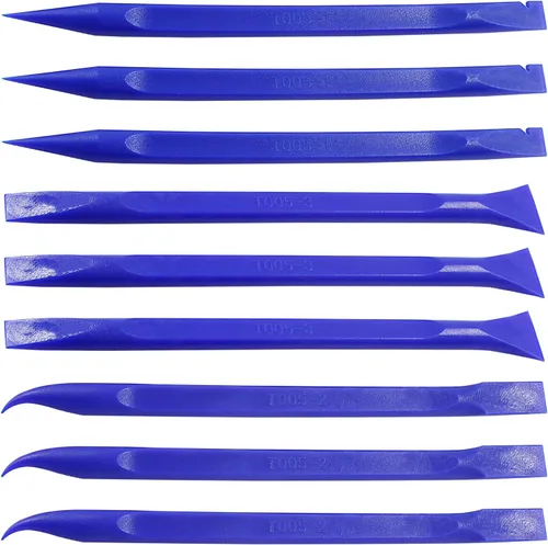 Raspador de fibra de carbono, herramienta de limpieza de plástico antiarañazos, raspador rígido multiusos en forma de bolígrafo para pintura,