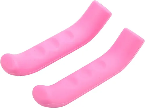 Miniatura 3 de Cubierta de palanca de freno de bicicleta, protector de palanca de freno de bicicleta, accesorio de agarre de bicicleta (rosa oscuro)