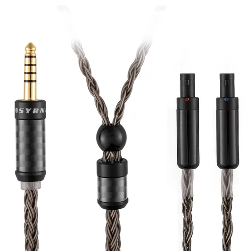 Miniatura 10 de Cable equilibrado de 0.098 pulgadas compatible con Sennheiser HD800s, HD800, HD820s, HD820, HD8XX, Dharma D1000 16 núcleos actualización de repuesto