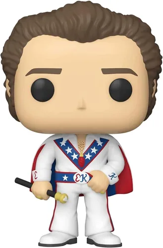 Funko Pop! Iconos: Evel Knievel con capa (los estilos pueden variar)