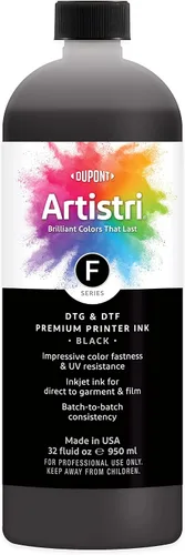 Miniatura 15 de Artistri® Serie F DTG y DTF Tinta - Negro - 8 oz