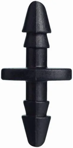 Paquete de 2 (50 accesorios en total), acoplamiento de púas de goteo Orbit de 1/4 de pulgada para tubos de riego por goteo, paquete de 25