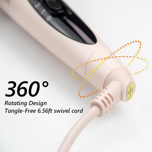 Miniatura 8 de ANGENIL Cepillo térmico para el cabello, peine térmico para el cabello para mujeres, voluminizador y alisador de 1.5 pulgadas, rizador de cerámica