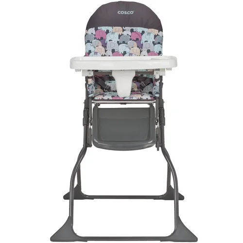 Miniatura 4 de Cosco Simple Fold - Silla alta de lujo, Monster Shelley y silla alta plegable simple, rompecabezas de elefante