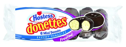 Miniatura 5 de Hostess Donettes Mini Donuts, escarchado, 3 onzas, 10