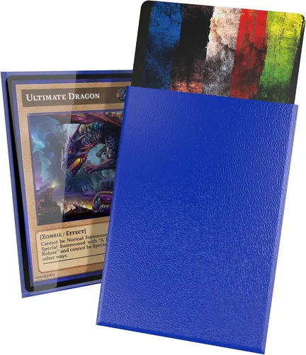 Miniatura 5 de Ultimate Guard Fundas exteriores para cartas Cortex, 100 fundas estándar de tamaño TCG, 66 x 91 mm, con respaldo negro, acabado brillante, sin PVC