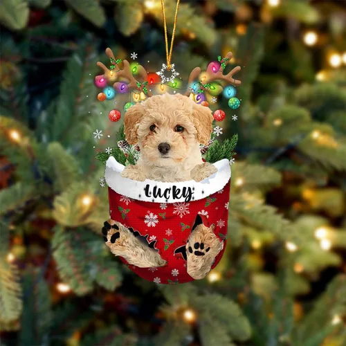 Miniatura 92 de Adorno de Navidad personalizado para perro Airedale Terrier en bolsillo de nieve, adorno para árbol de Navidad, idea de regalo para amantes