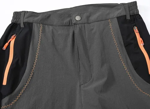 Miniatura 30 de TBMPOY Pantalones cargo de senderismo para hombre, ligeros, impermeables, de secado rápido, pantalones de montaña, pesca, camping