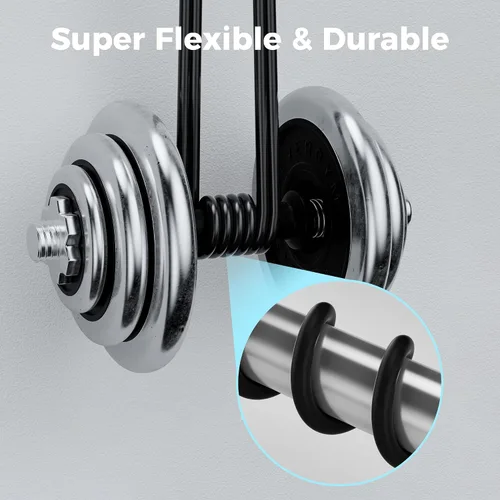 Miniatura 2 de Elecan Cable de alimentación de repuesto de 3 clavijas de 50 pies, cable de alimentación flexible y duradero a prueba de calor para dispositivos CA