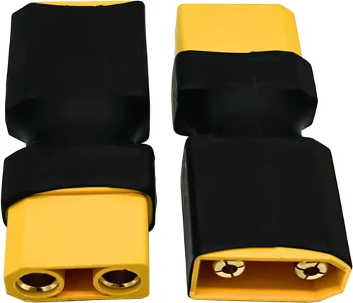 Miniatura 6 de EC5 macho a EC5 conector hembra sin adaptador de cable, adaptador de conector EC5 para RC FPV Car Plane Drone LiPo batería EC5 conversión de puerto