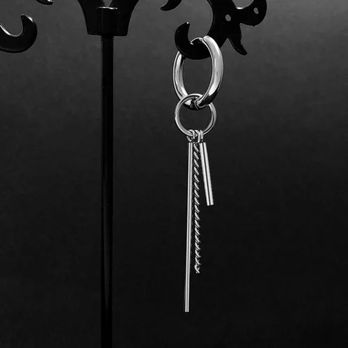 Miniatura 4 de Mshion Stud Stainless Steel Earrings for Womens Mens Holiday Gifts