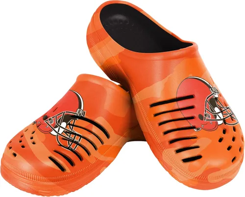 Miniatura 114 de FOCO - Sandalias de agua de jardín con logotipo de equipo de la NFL, para hombre, pantuflas, zuecos