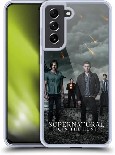 Miniatura 108 de Head Case Designs Supernatural Sam, Dean & Castiel Key Art - Funda de gel con licencia oficial [protección de grado militar] compatible con Google