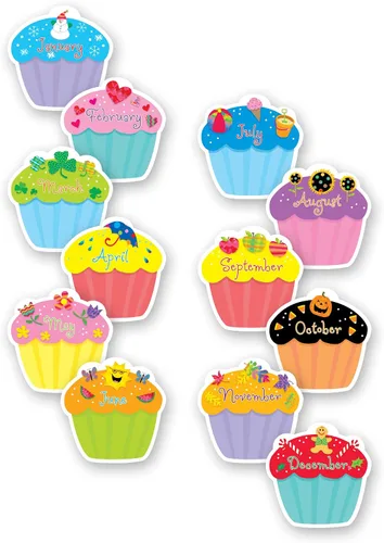 Miniatura 26 de Creative Teaching Press Banderines 6" Designer Cut-Outs (0857)