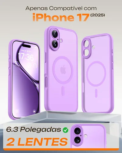 Miniatura 790 de TOCOL Funda para iPhone 11, compatible con Magsafe, protección completa de cámara, imanes integrados, protección contra caídas, funda translúcida