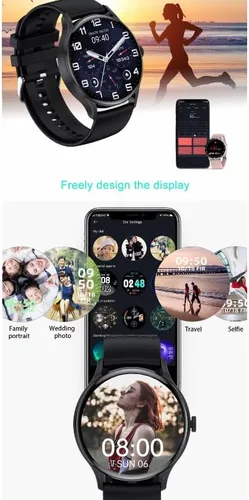Miniatura 5 de JK103 SmartWatch TFT Display Sports Bracelet Reloj despertador
