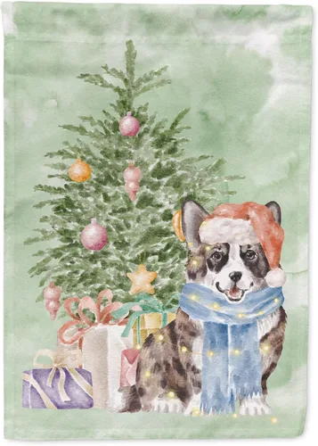 Miniatura 43 de Caroline's Treasures CK8213GF Bulldog Inglés #2 Regalos de Navidad y árbol de jardín Bandera de buzón Bandera decorativa para patio exterior, patio
