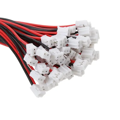 Miniatura 2 de daier 20 juegos Mini Micro Jst 2.0 Ph 2-Pin conector macho con cable de 5.906 in y hembra