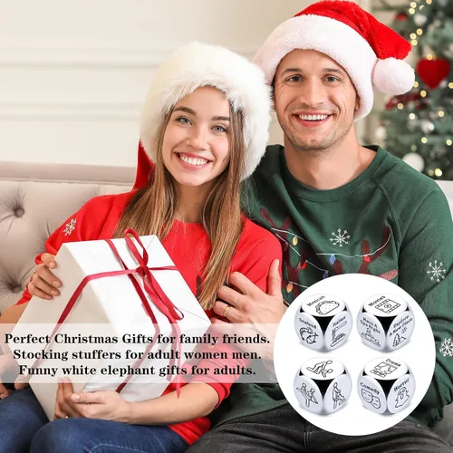 Miniatura 4 de 4 piezas de regalos de noche de cita para parejas, regalos de aniversario 6/11/25 para él, rellenos de calcetines, regalos para el día de San