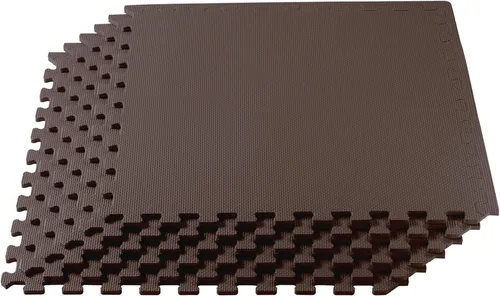 Miniatura 23 de We Sell Mats 3/8" Thick Multipurpose EVA Foam Exercise Floor Mat, Interlocking Tiles, Anti-Fatigue for Home or Gym Azul