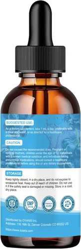 Miniatura 9 de 15 en 1 complejo de vitamina B liposomal Pro sin azúcar, gotas de complejo B con niacinamida B1, B2, B3, colina, biotina B5, B6, B7, inositol