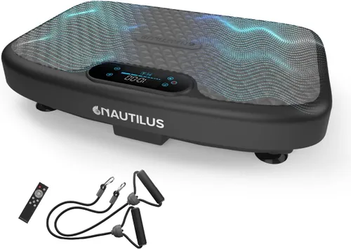 Nautilus Vibratone Pro Vibration Plate - Plataforma de ejercicio y fitness para cuerpo completo, fuerza muscular, circulación