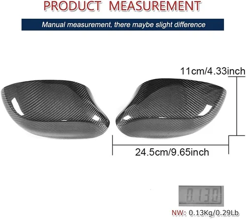 Miniatura 4 de Z4 Cubiertas de espejo retrovisor lateral de fibra de carbono para BMW Z4 E85 2002-2008 estilo adicional tapas de espejo retrovisor (02-08 Z4)