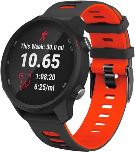 Miniatura 4 de Correas de silicona de 20 de 0.866 in para reloj inteligente Huawei Watch Gt 2 Pro GT2 GT 3 42 1.811 in (color: 10, tamaño: 0.787 in)