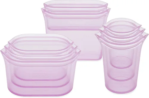 Miniatura 12 de Zip Top - Contenedores reutilizables de silicón 100 % platino