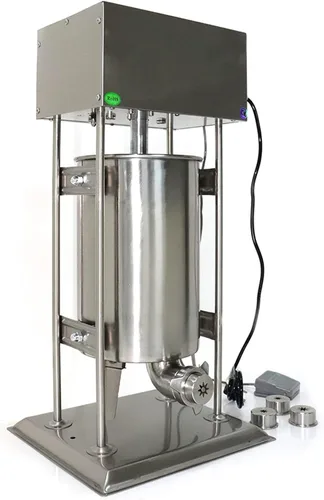 Miniatura 7 de Churro Maker, máquina de churro de tipo vertical, manual de acero inoxidable, máquina de churrera con rosquilla española con capacidad de 15 L y 4