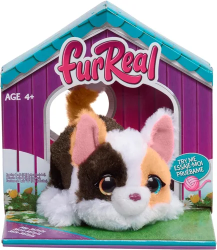 furReal My Minis Kitty Juguete Interactivo, Pequeño Gatito de Peluche con Movimiento, Animales de Peluche, Juguetes para Niños de 4 Años en Adelante