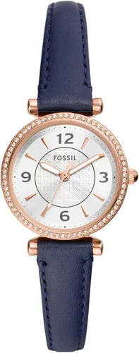 Miniatura 21 de Fossil Carlie - Reloj de cuarzo de acero inoxidable de tres manecillas para mujer