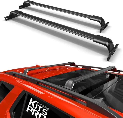 Miniatura 9 de KitsPro Barras transversales para portaequipajes de techo de 260 libras para Jeep Grand Cherokee 2011-2021