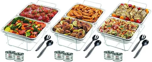 Miniatura 5 de El kit de servicio de fiesta de 24 piezas incluye kits de rozaduras y utensilios de servir para todo tipo de fiestas y eventos Juego de fiesta