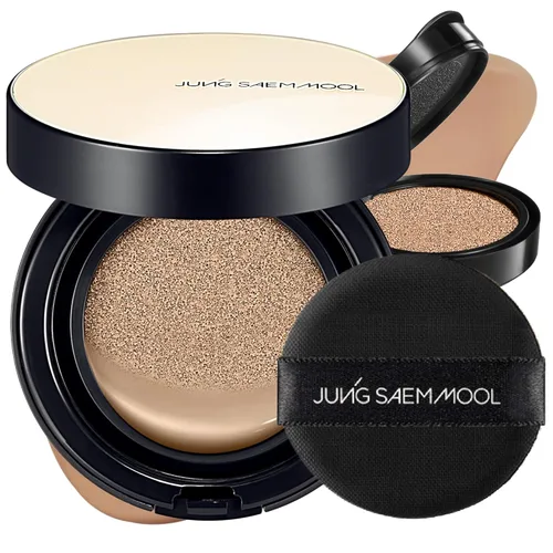 Miniatura 70 de JUNG SAEM MOOL [SPF] Cojín Esencial Skin Nuder (19 Pink Light) Recambio Incluido (0.98 Fl Oz) SPF50 Espectro Amplio Acabado Natural